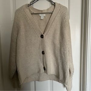 H&M Button-up Cardigan